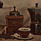 Cafea boabe si espresso