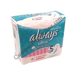 Absorbante Always sensitive ultra super plus 8 buc.