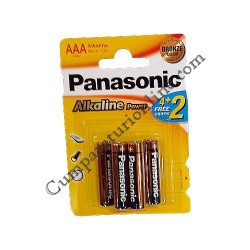 Baterii alkaline Panasonic Power LR3 AAA 42 bucati gratis