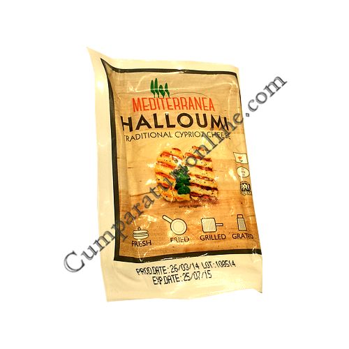 Cumpara online Branza Mediterranea Halloumi 200 gr. din casa de comenzi CumparaturiOnline.com Bucuresti Branza Mediterranea Halloumi 200 gr.