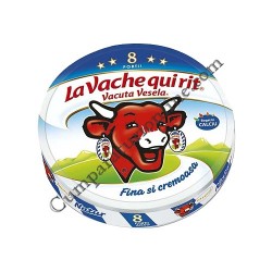 Branza topita natur triunghiuri La Vache quirit 120 gr.