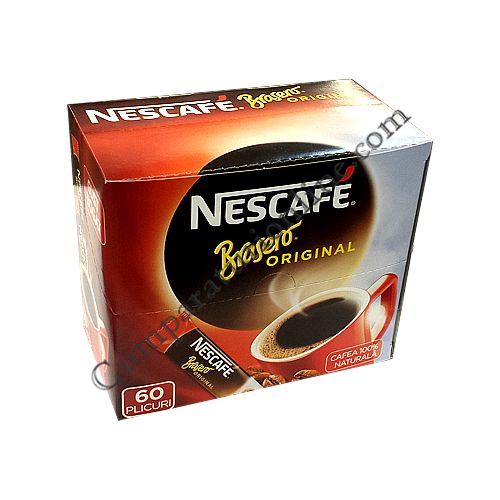 Cafea solubila Nescafe Brasero 60x1,8gr.