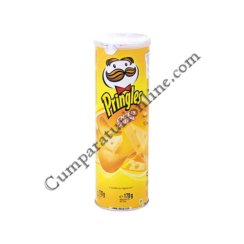 Cumpara online Chips Pringles Cheese 165 gr. din casa de comenzi CumparaturiOnline.com Bucuresti Chips Pringles Cheese 165 gr.