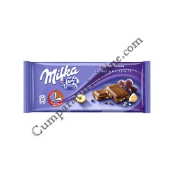 Ciocolata Milka cu alune si stafide 100 gr.