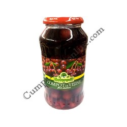 Compot visine fara samburi Naturavit 680 gr.