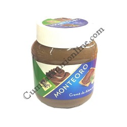 Crema de alune cu cacao fara zaharuri Monteoro 350 gr.
