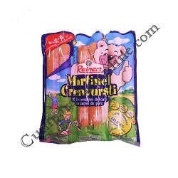 Crenvursti cu carne de porc Martinel Reinert 180 gr.