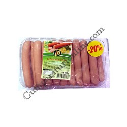 Crenvursti extra de pui Perutnina 1000 gr.