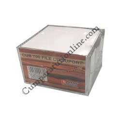 Cub hartie cu suport Arhi Design 700 file 9x9 cm.