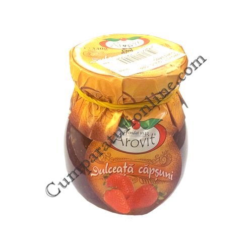 Dulceata de capsuni Arovit 320 gr.