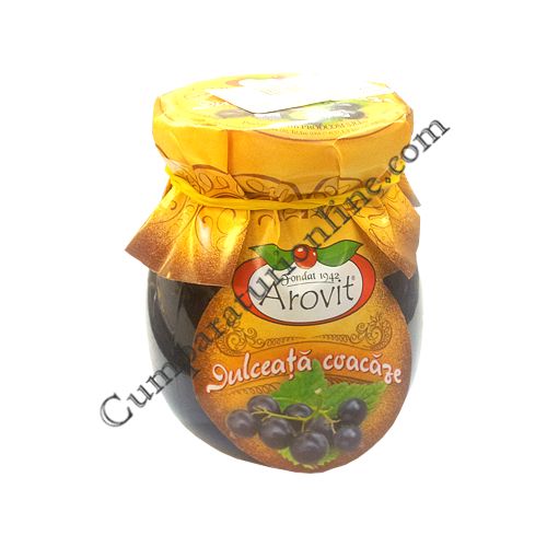 Dulceata de coacaze Arovit 340 gr.