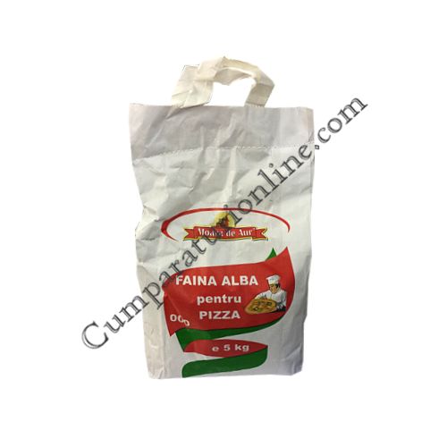 Cumpara online Faina pentru pizza Moara de Aur 5kg. din casa de comenzi CumparaturiOnline.com Bucuresti Faina pentru pizza Moara de Aur 5kg.