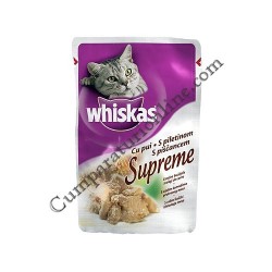 Hrana umeda pisici Whiskas Supreme 85 gr. pui