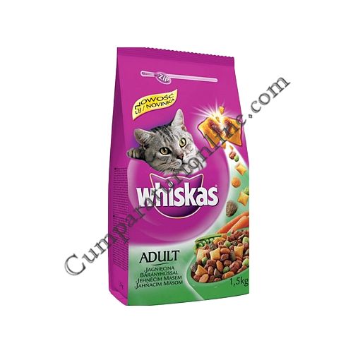 Hrana uscata pisici Whiskas 1,4 kg. miel