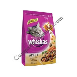 Hrana uscata pisici Whiskas 300 gr. pui