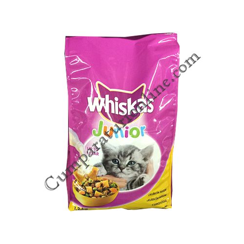 Cumpara online Hrana uscata pisici Whiskas Junior pui 1,4 Kg din casa de comenzi CumparaturiOnline.com Bucuresti Hrana uscata pisici Whiskas Junior pui 1,4 Kg