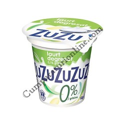 Iaurt degresat Zuzu 0,1% grasime 140gr.