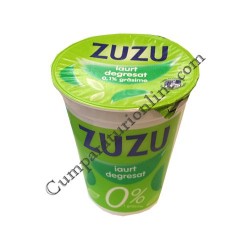Iaurt dietetic 0,1% gras. Zuzu 400 gr.