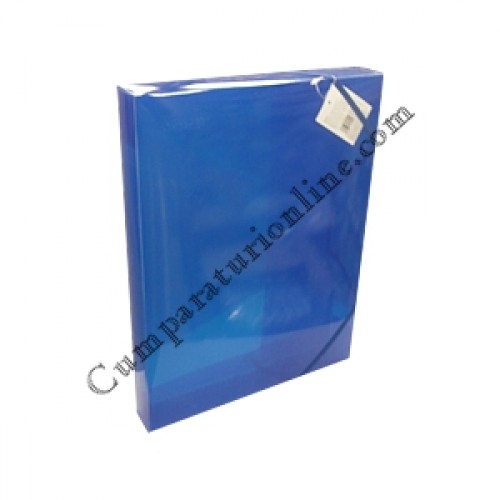 Mapa PP A4 albastru Herlitz 15 mm.