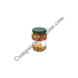 Masline verzi cu gogosari Defne 720 gr.