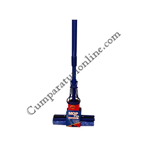 Cumpara online Mop cu coada telescopica metal GTI din casa de comenzi CumparaturiOnline.com Bucuresti Mop cu coada telescopica metal GTI