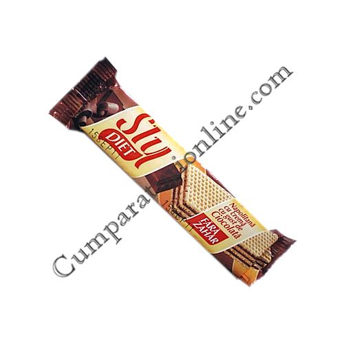 Napolitane dietetice Sly Diet cacao 20 gr.