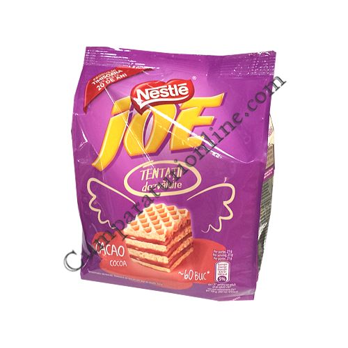 Cumpara online Napolitane Joe Moments 180 gr. cacao din casa de comenzi CumparaturiOnline.com Bucuresti Napolitane Joe Moments 180 gr. cacao