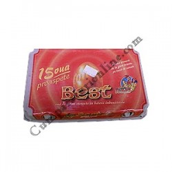 Oua Free Range Toneli cod 1 clasa L 15 buc./carton