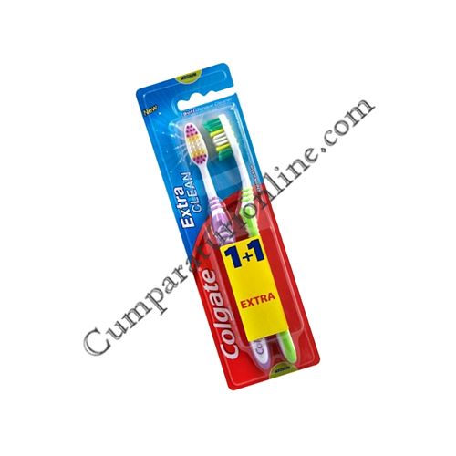 Periuta de dinti Colgate Extra Clean 11 gratis