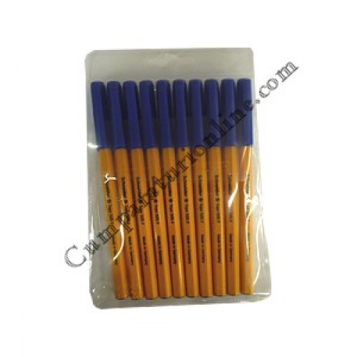 Cumpara online Pix unica folosinta albastru Schneider 10 buc./set din casa de comenzi CumparaturiOnline.com Bucuresti Pix unica folosinta albastru Schneider 10 buc./set