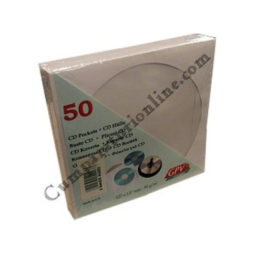 Cumpara online Plic CD autoadeziv GPV set 50 buc. din casa de comenzi CumparaturiOnline.com Bucuresti Plic CD autoadeziv GPV set 50 buc.