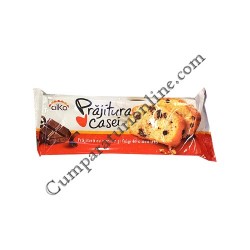 Prajitura casei Alka cu vanilie si fulgi de ciocolata 300 gr