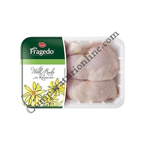 Cumpara online Pulpe pui cu os si piele tavita Fragedo Transavia pret/kg. din casa de comenzi CumparaturiOnline.com Bucuresti Pulpe pui cu os si piele tavita Fragedo Transavia pret/kg.