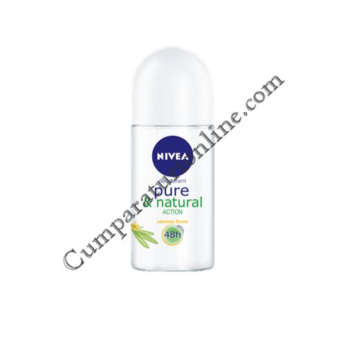 Roll-on Nivea Pure&Natural iasomie 50 ml.