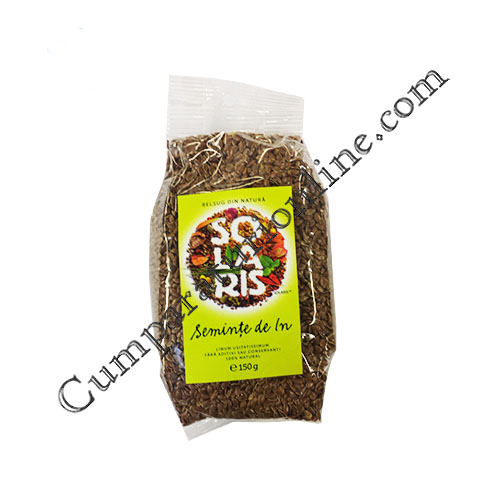 Seminte de in Solaris 150 gr.