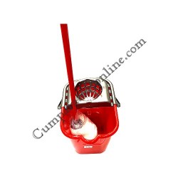 Set galeata semiovala, mop ecologic cu coada 13 l.