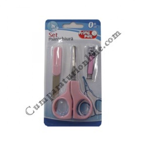 Cumpara online Set manichiura 3 piese Primii Pasi din casa de comenzi CumparaturiOnline.com Bucuresti Set manichiura 3 piese Primii Pasi