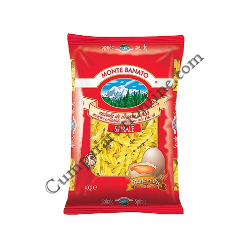 Spirale cu oua Monte Banato 400 gr.