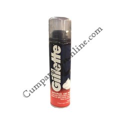 Spuma de ras Gillette regular 200 ml.