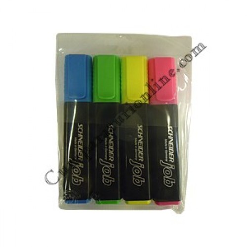 Cumpara online Textmarker JOB Schneider 4 buc./set pret/buc. din casa de comenzi CumparaturiOnline.com Bucuresti Textmarker JOB Schneider 4 buc./set pret/buc.