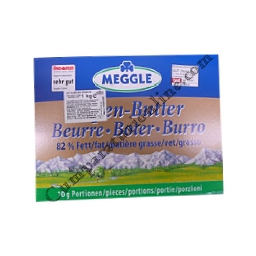 Unt portionat Meggle 100x10 gr.
