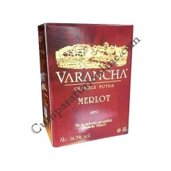 Vin Merlot sec Varancha Cramele Putna 3l.