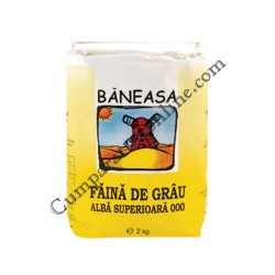 Faina alba tip 000 Baneasa 2kg.
