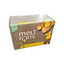 Miere de salcam + ghimbir Meli Forte 60x10 gr.