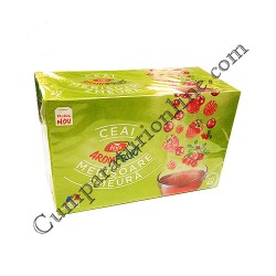 Ceai merisor & zmeura Fares Aromafruct 20x2 gr.