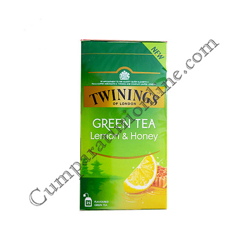 Cumpara online Ceai Twinings verde cu lamaie 25 pliculete din casa de comenzi CumparaturiOnline.com Bucuresti Ceai Twinings verde cu lamaie 25 pliculete