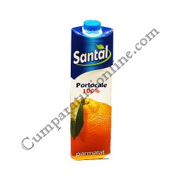 Suc portocale 100% Santal 1l