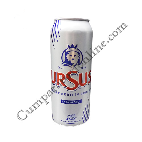 Bere Ursus fara alcool doza 6x0,5l. pret/buc.