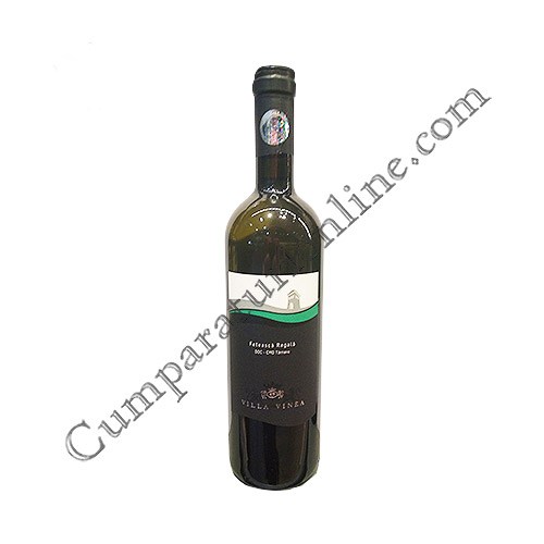 Vin alb Villa Vinea Feteasca Regala Premium demisec 0,75l. Vin alb Villa Vinea Feteasca Regala Premium demisec 0,75l.