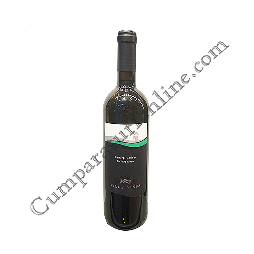 Vin alb Villa vinea Gewurztraminer Premium demisec 0,75l.